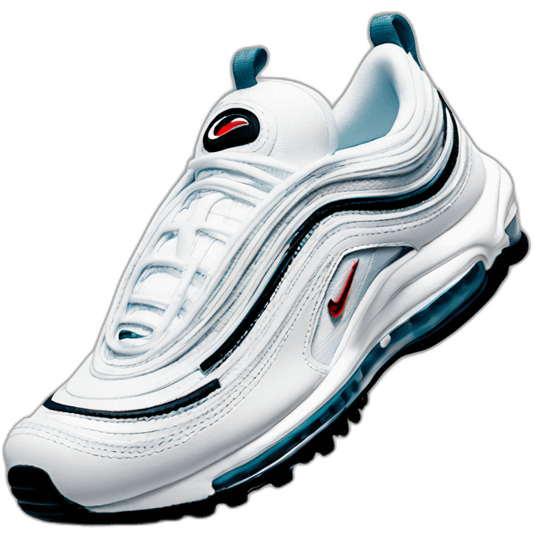 Air max 97 blanche emoji