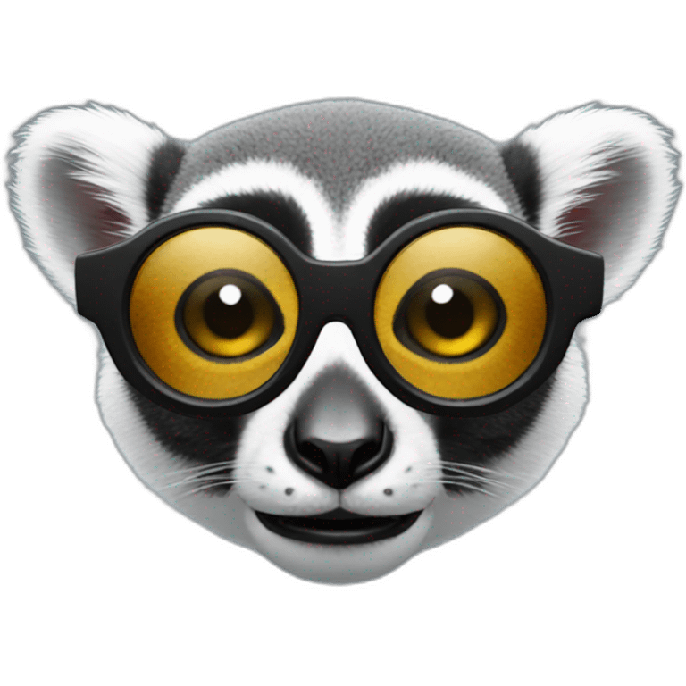 LEMUR CON GAFAS emoji