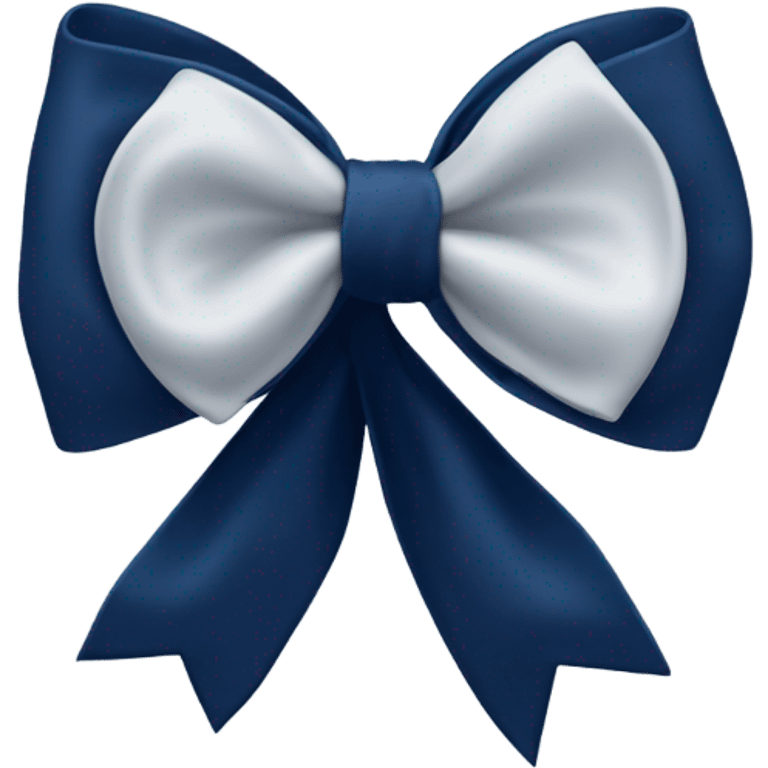 navy bow  emoji