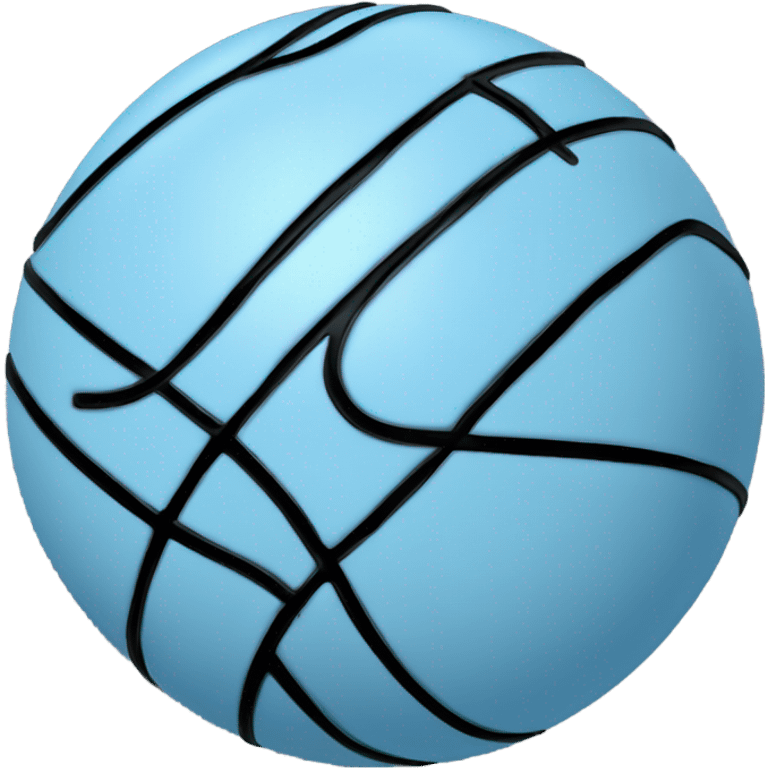 Blue basketball  emoji