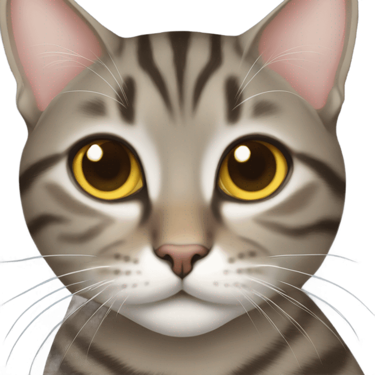 Tabby domestic shorthair  emoji