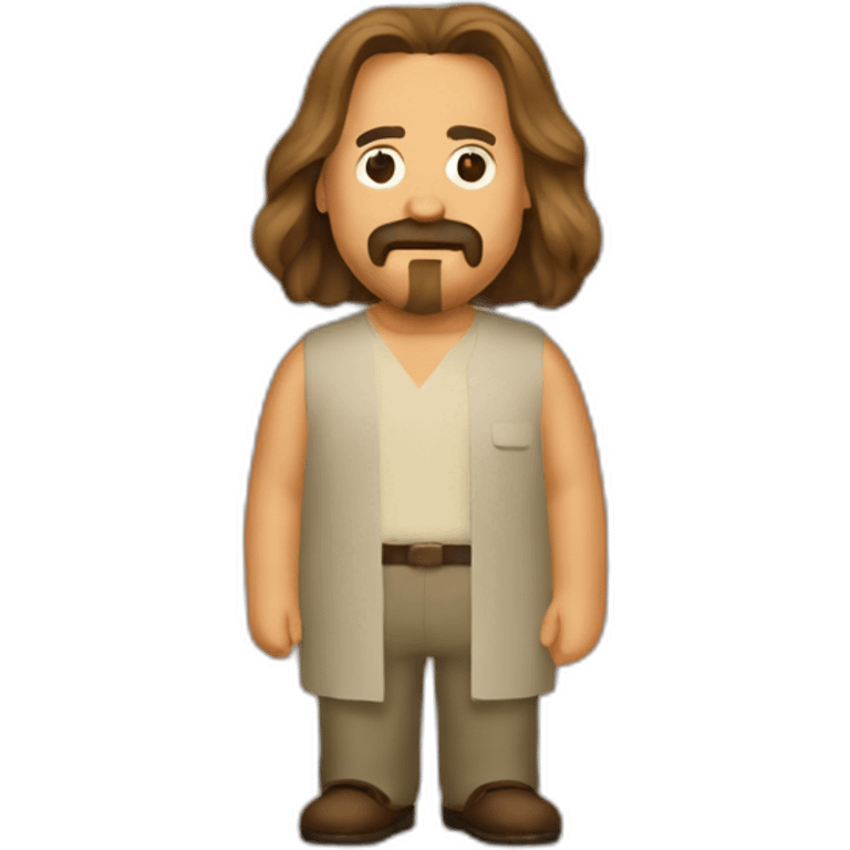 the big lebowski on carpet emoji