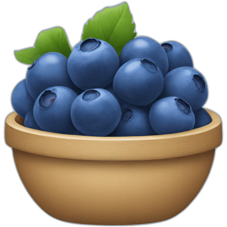 Blueberry emoji