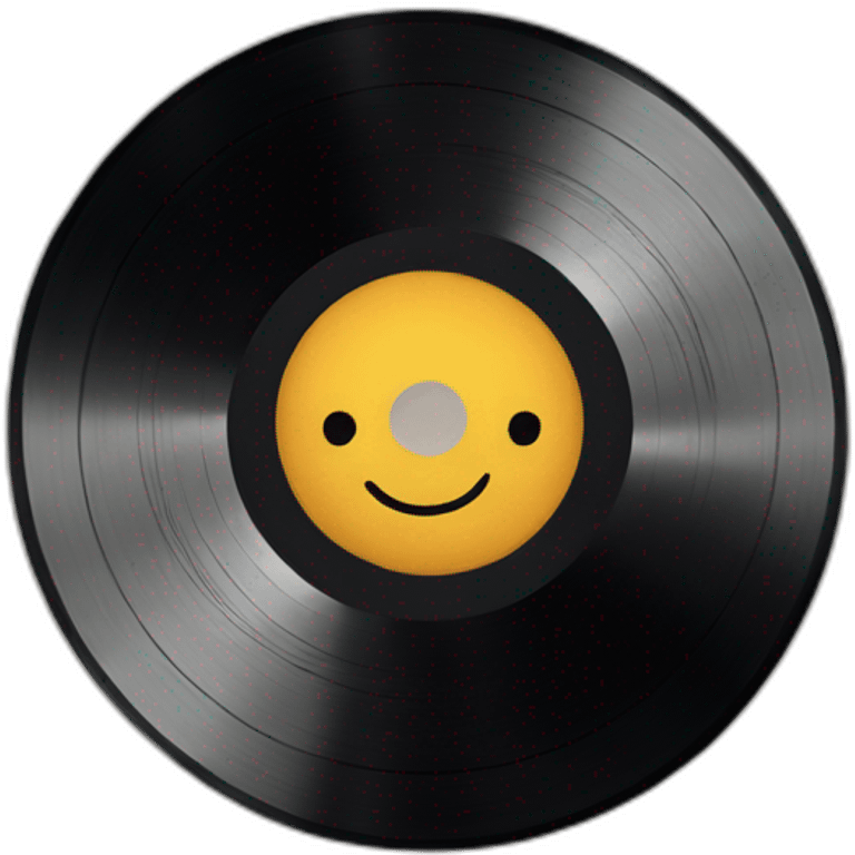 vinyl record emoji