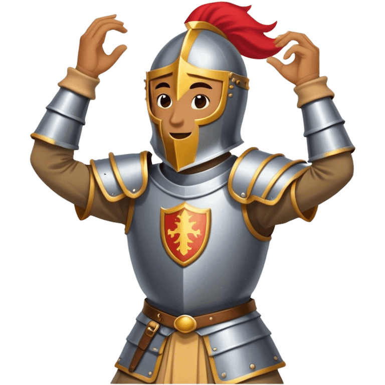 dancing knight emoji