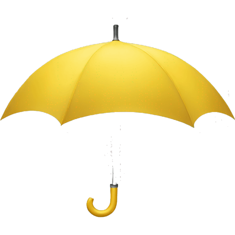 Yellow umbrella emoji