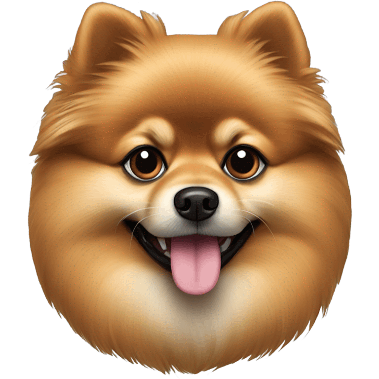 Sable Pomeranian emoji