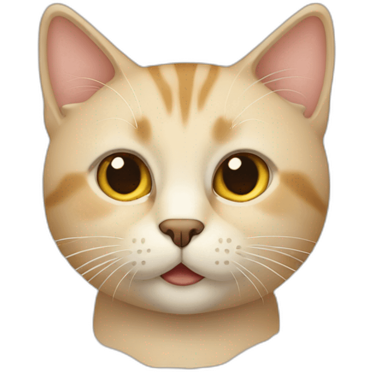 beige cat emoji