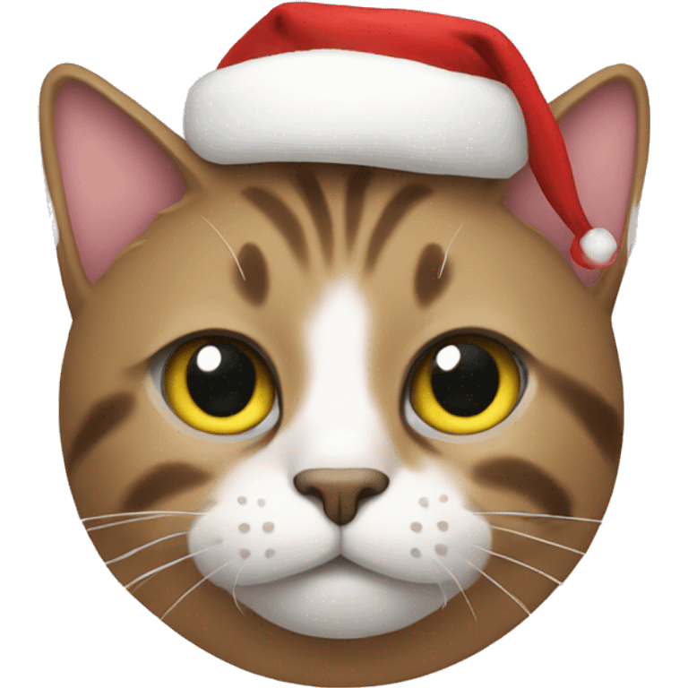 Cat xmas emoji