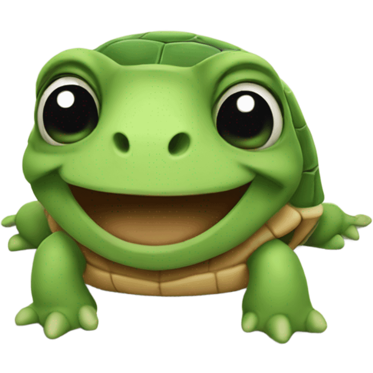 Cute tutle emoji