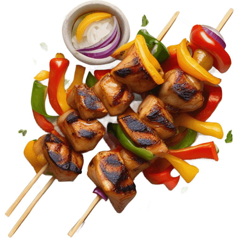 Grilled shish tawouk emoji