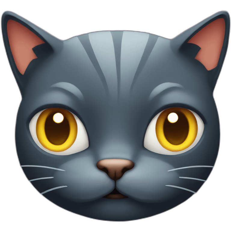 Evil cat emoji