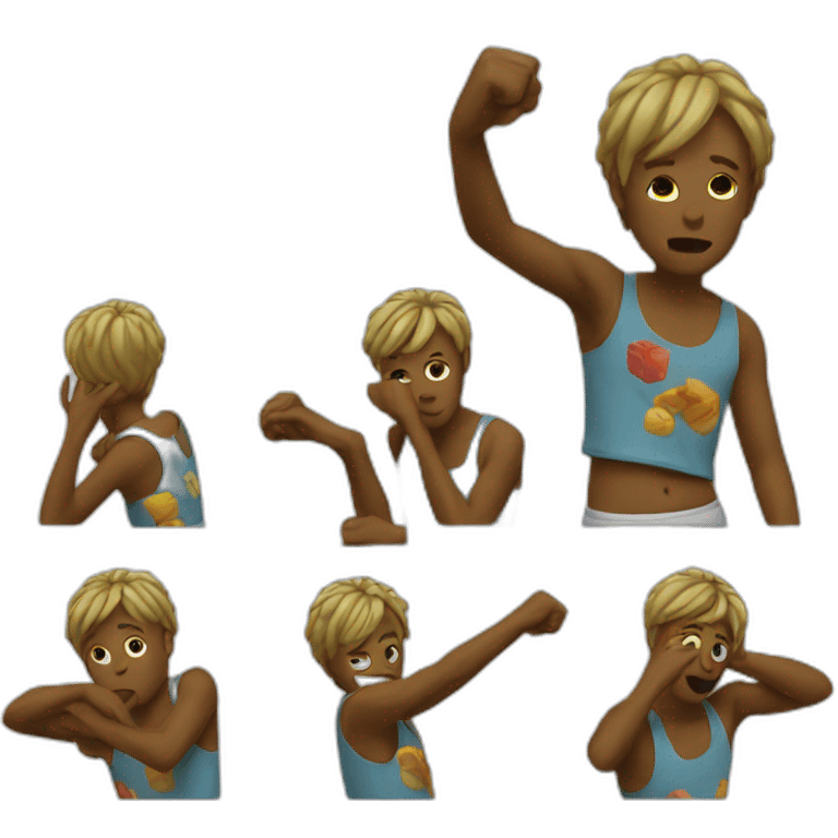 un dab emoji