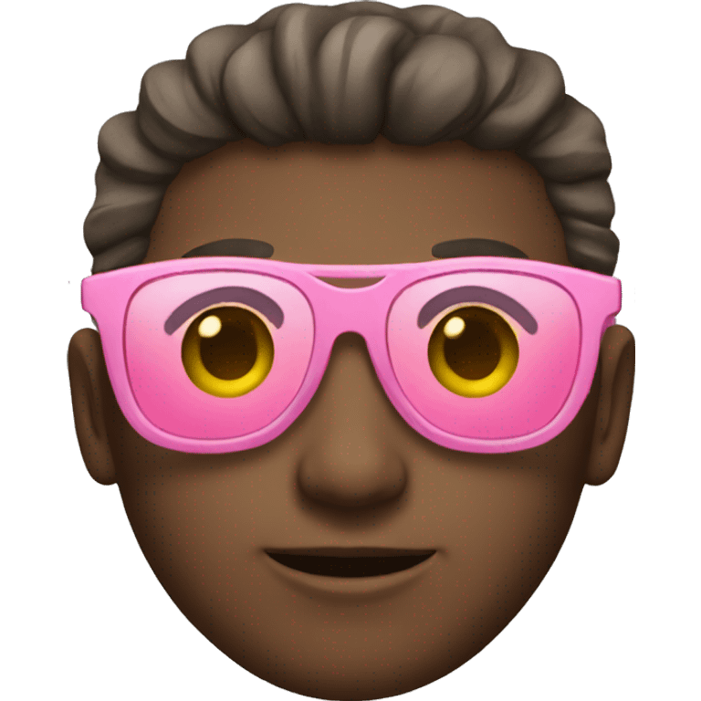 pink sunglasses emoji