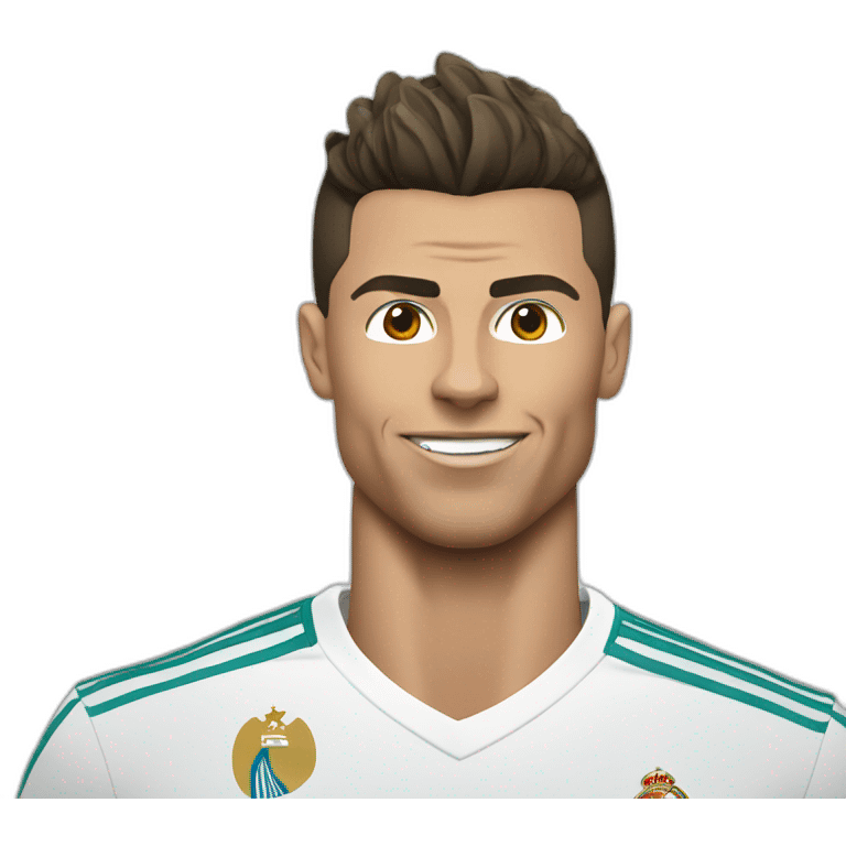 Ronaldo in real madrid emoji