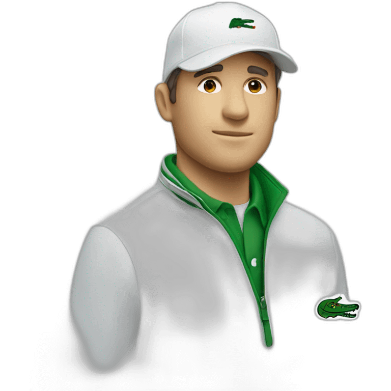 Lacoste man emoji