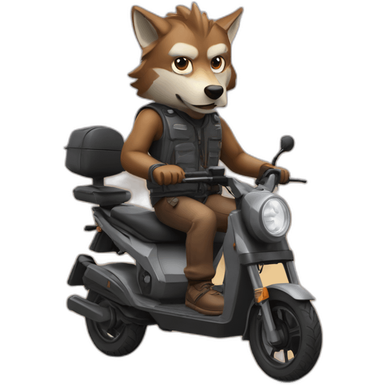 Kaabo wolf warrior e scooter emoji