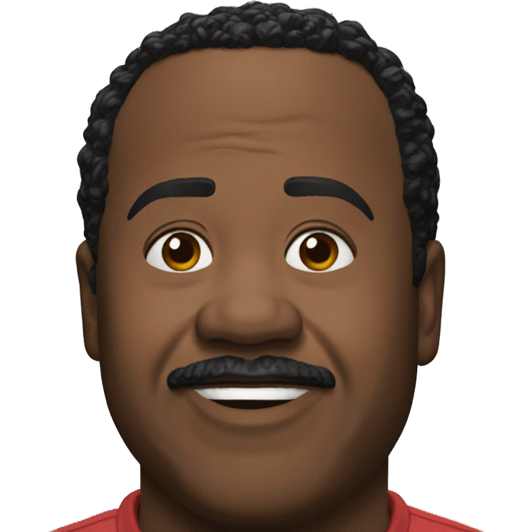 Stanley Hudson candid photo emoji