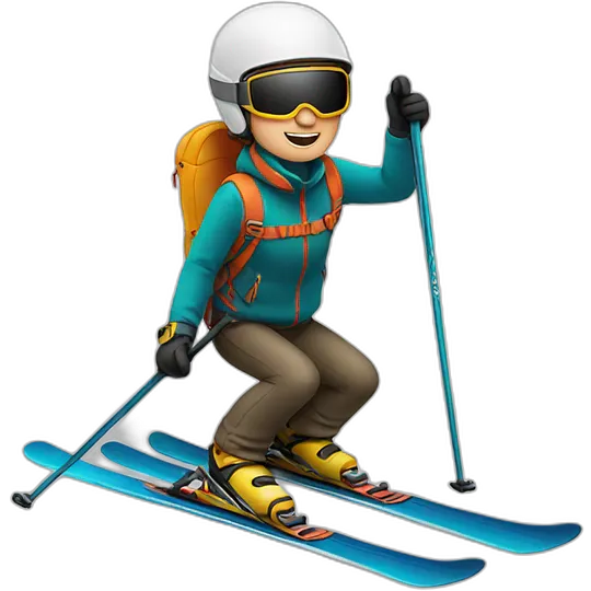 Ski emoji