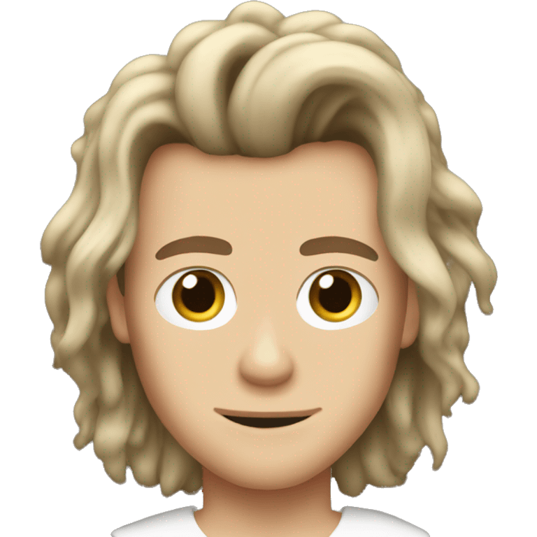 harry styles long hair emoji