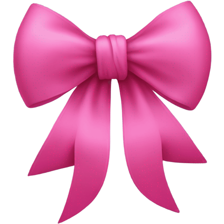 Pink bow emoji