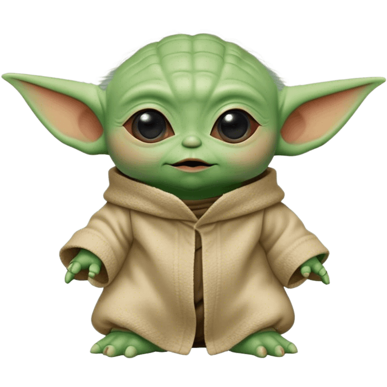 baby yoda silly emoji