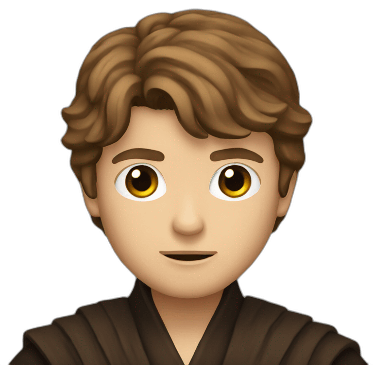 Anakin turns to the dark side emoji