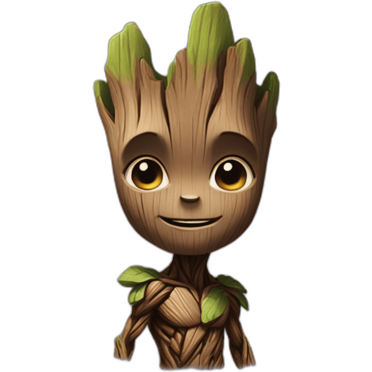 Strong groot galaxy guardians emoji