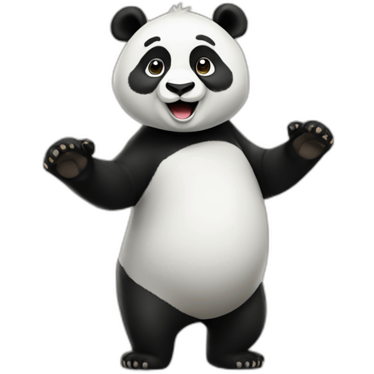 Panda saying yes emoji