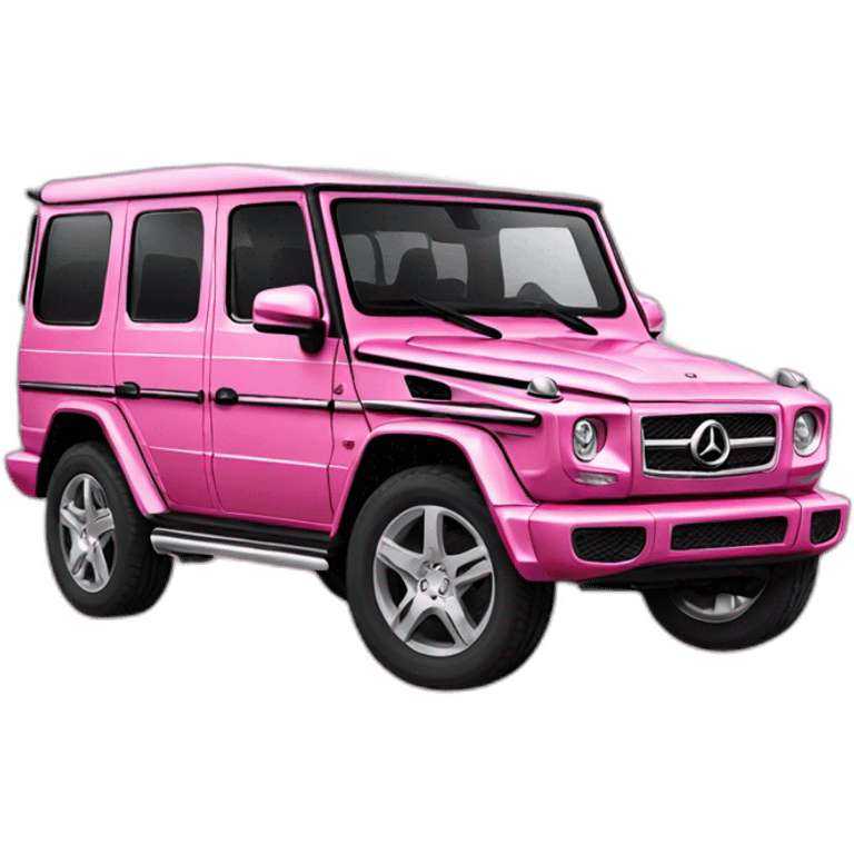 Pink g wagon emoji