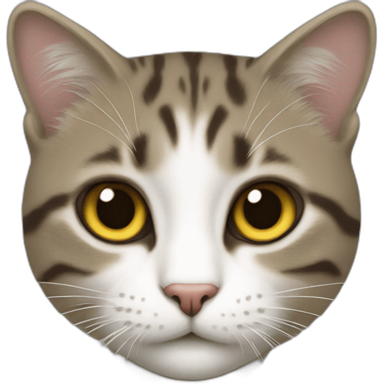 Un chat emoji