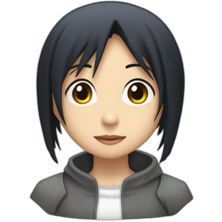 Rukia Kuchiki with engineering cap emoji