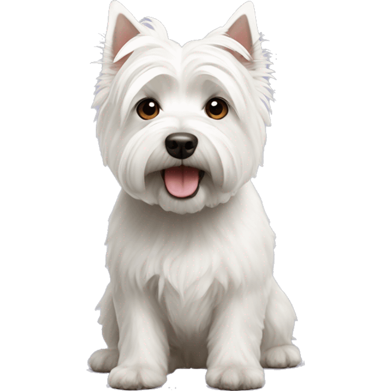 west highland white terrier emoji