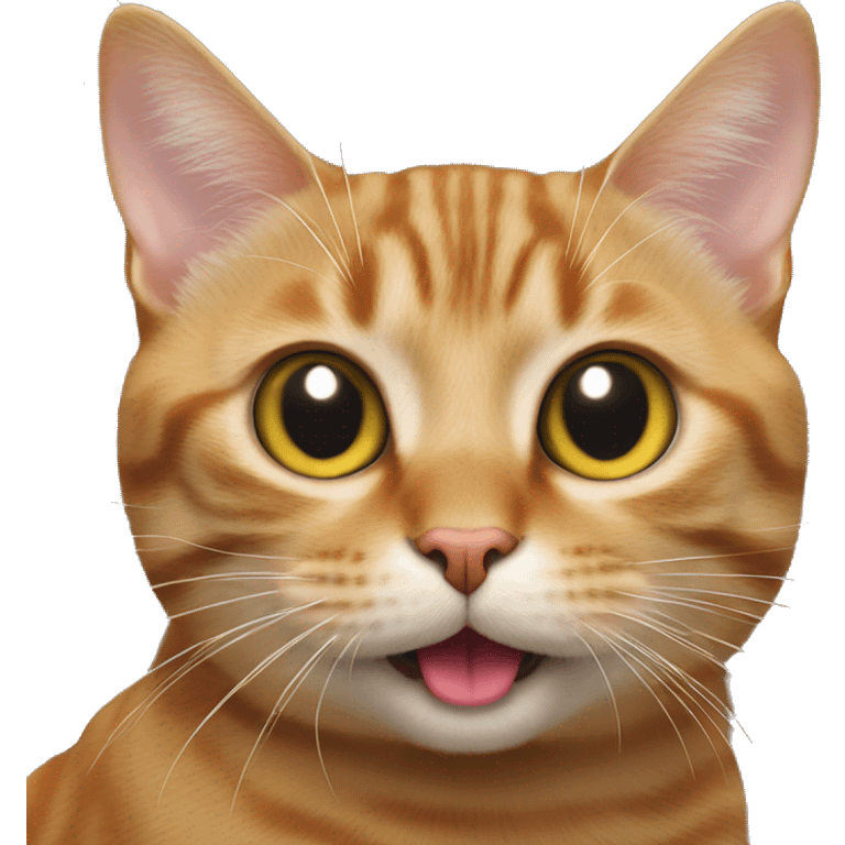 cat with tongue out silly emoji