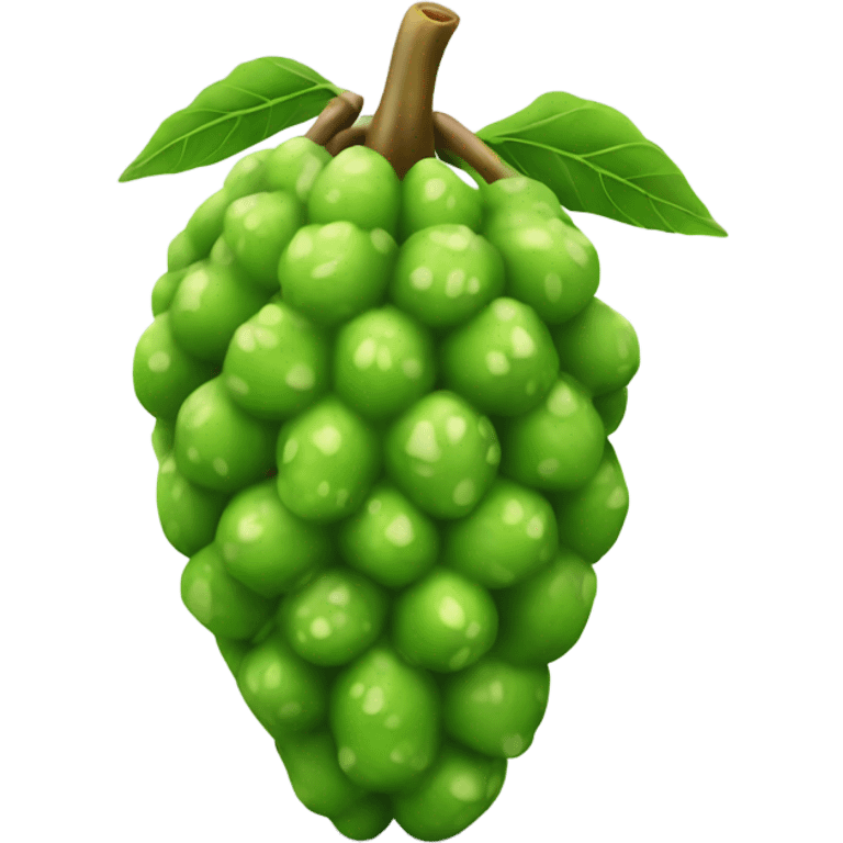 Noni fruit emoji