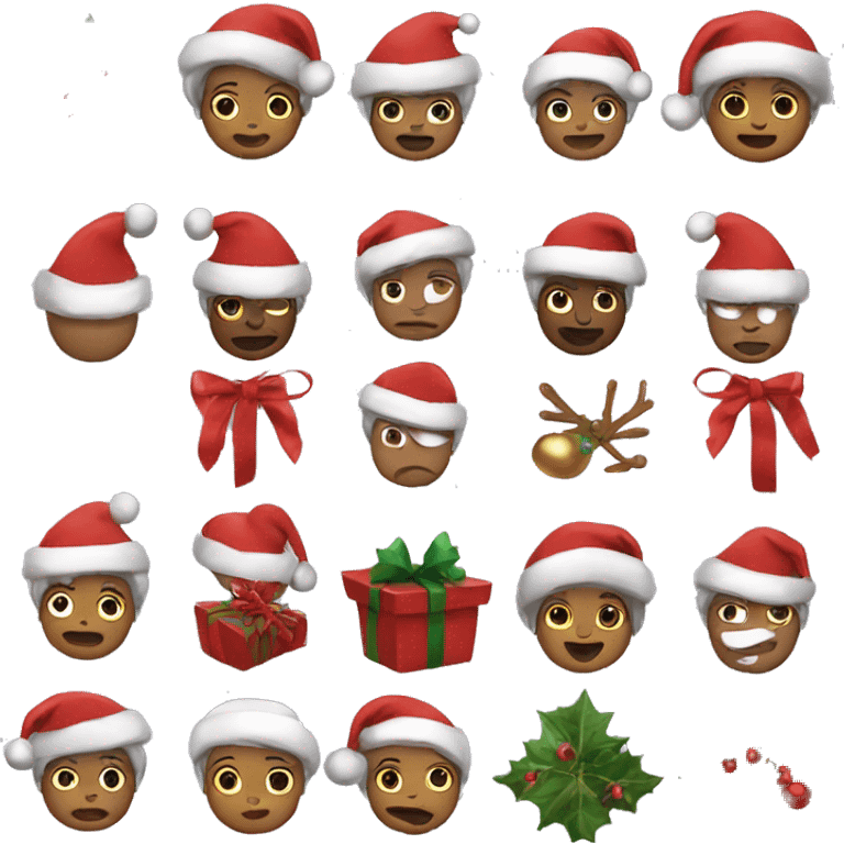 aesthetic Christmas emojis  emoji