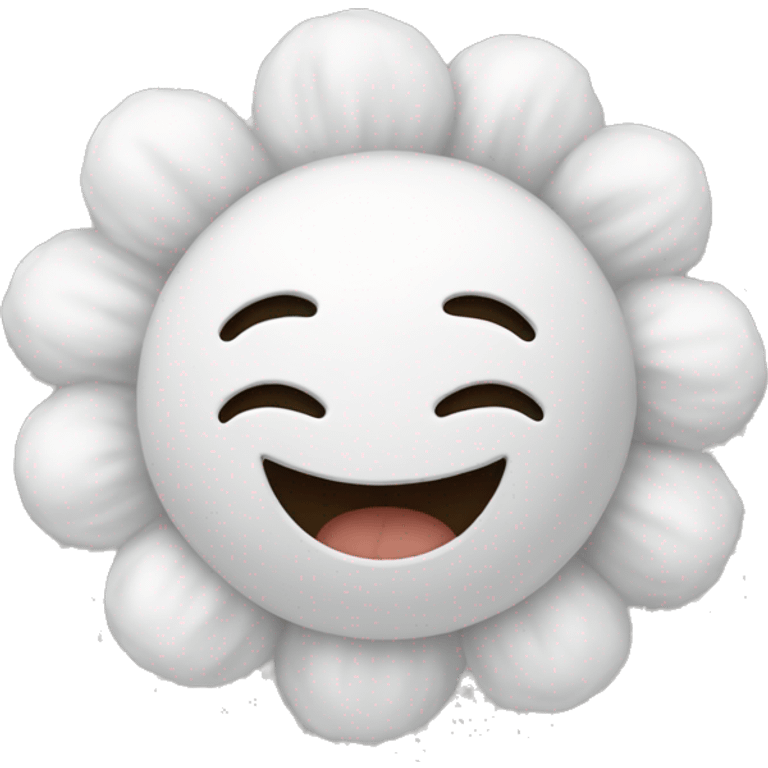 happy cotton emoji