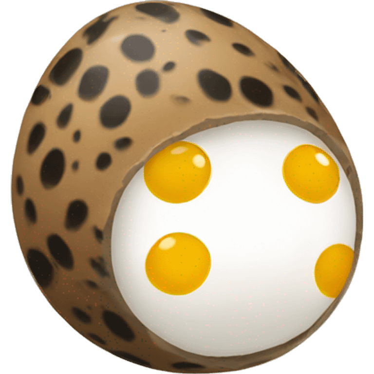 Quail egg emoji