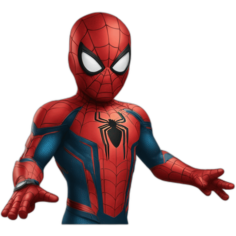 Spiderman in Ironman suit emoji