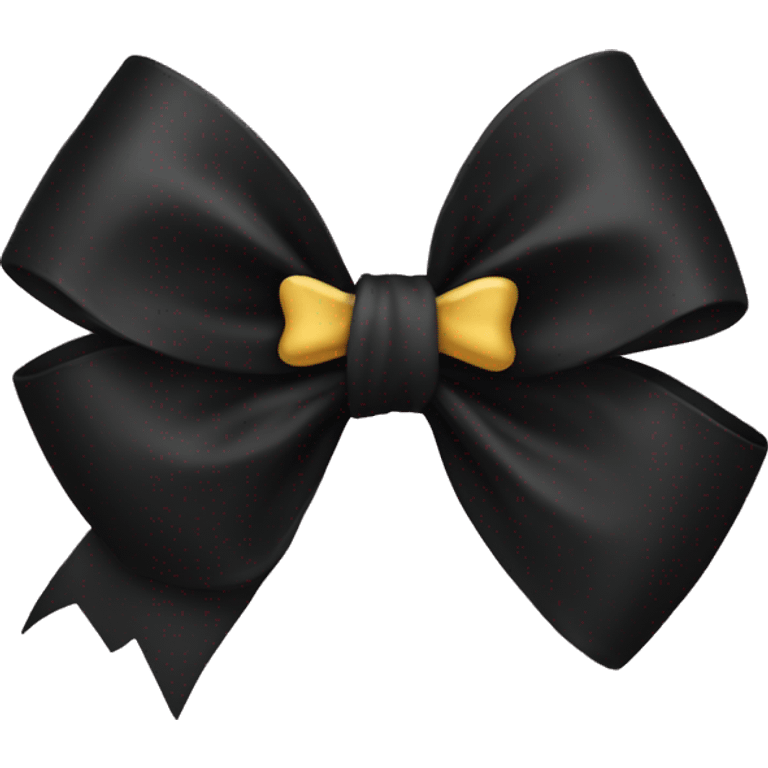 black bow emoji