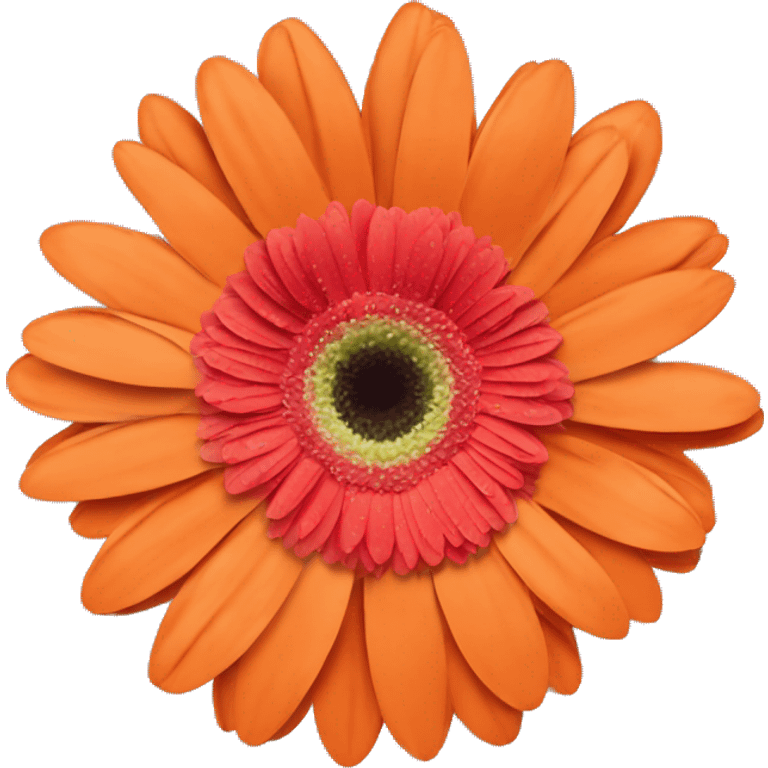 GERBERA Naranja emoji