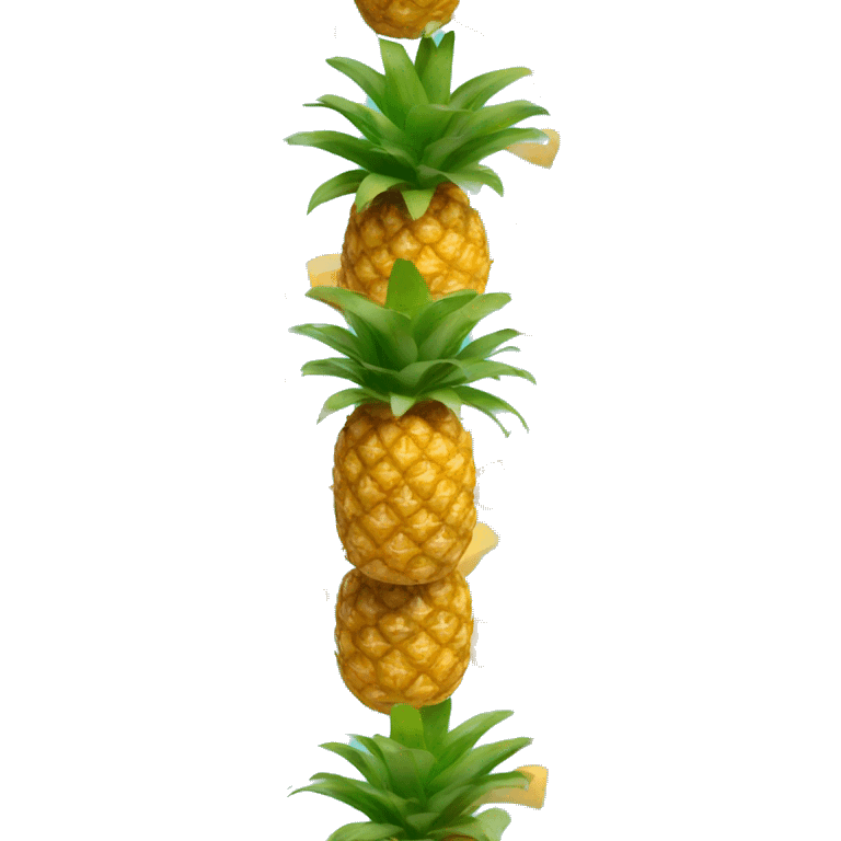 pineapple on top of cheese emoji