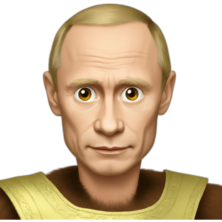 Putin if he were a monkey emoji