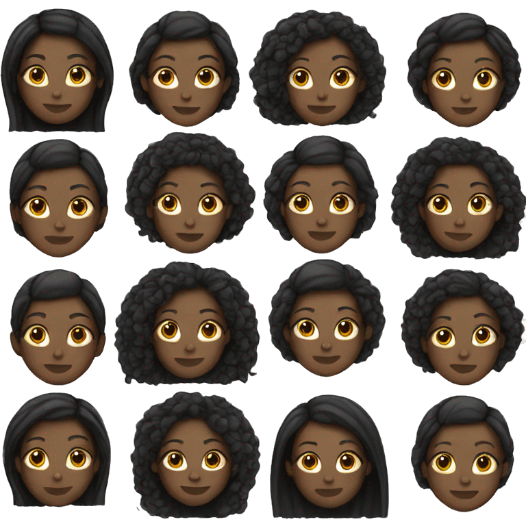 Black girls  emoji