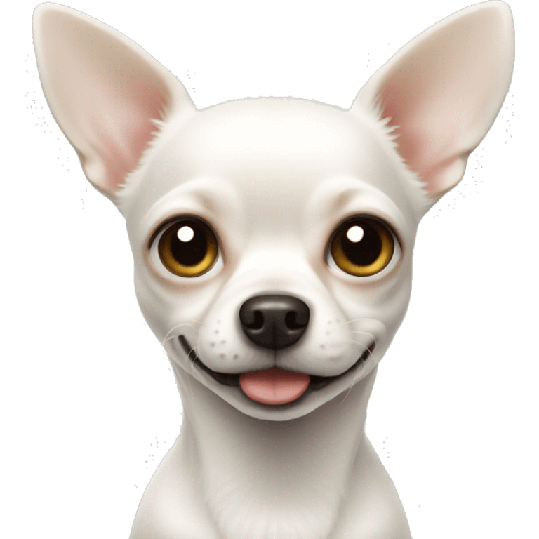 white chihuahua emoji