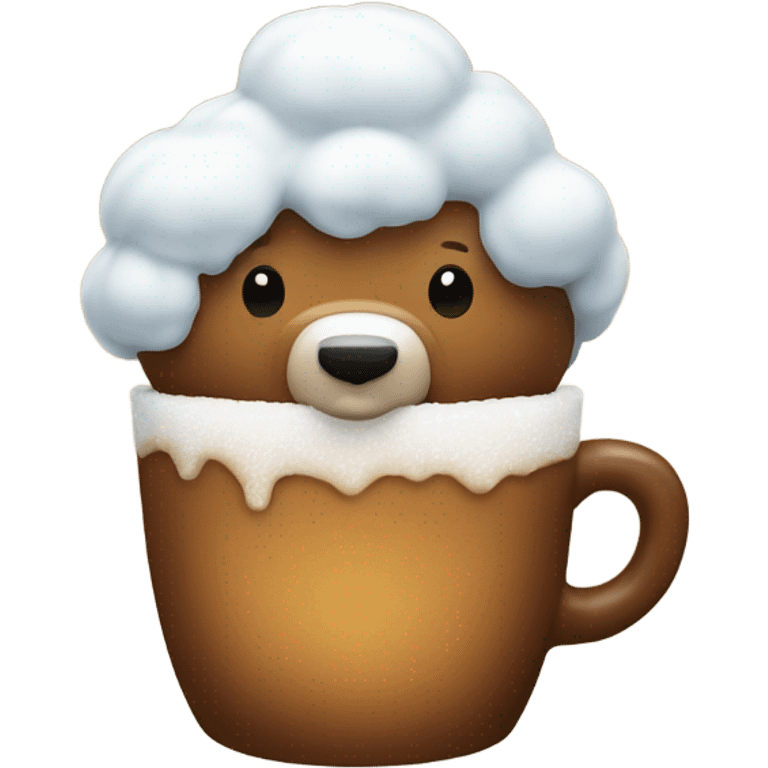 Cup of sugar bear  emoji