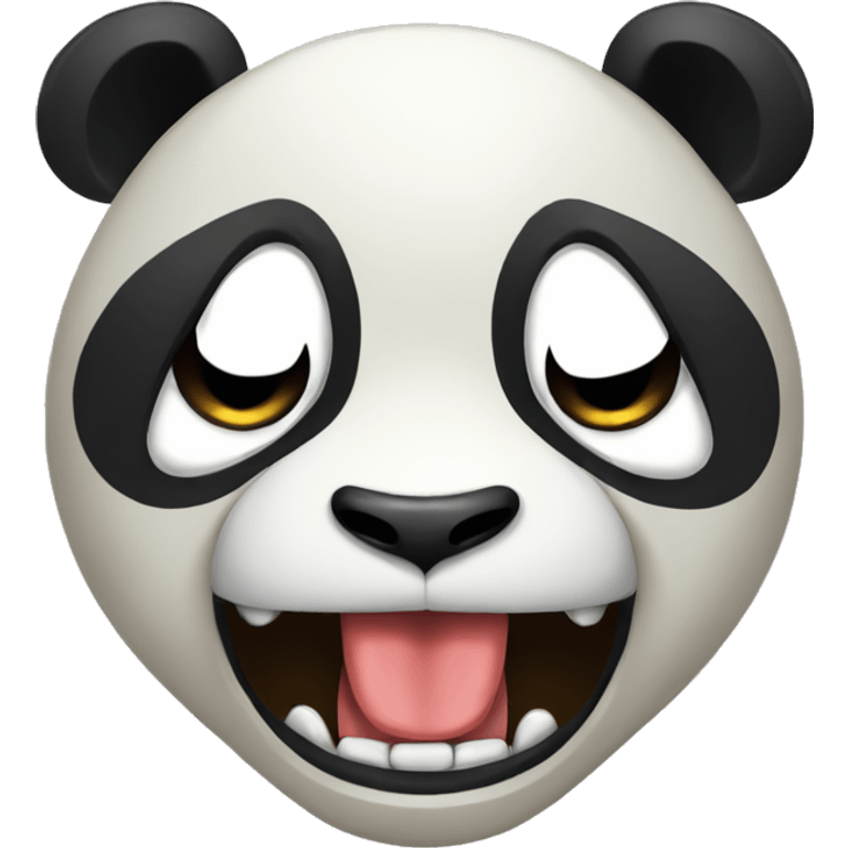 hungry angry panda emoji