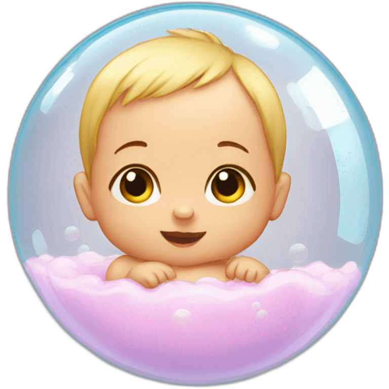 baby-in-a-bubble emoji