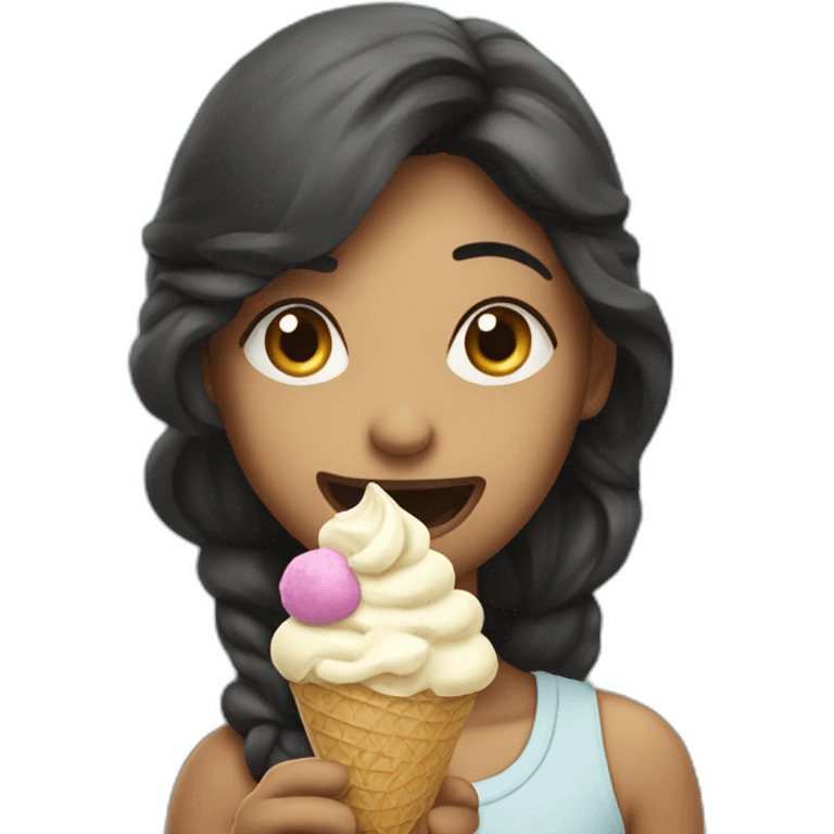 Bibi netaniao eat ice cream emoji