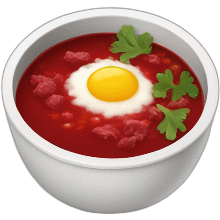 borscht emoji